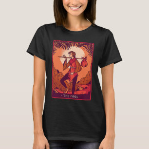 Fool Tarot Card för gotin esoteric Occult Wic T Shirt