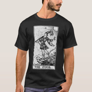 Fool Tarot Card - major Arcana - förmögenhetstelli T Shirt