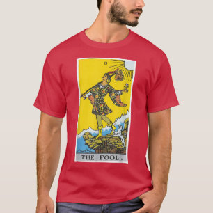 Fool Tarot Card Occult Tro Divination Magi T Shirt