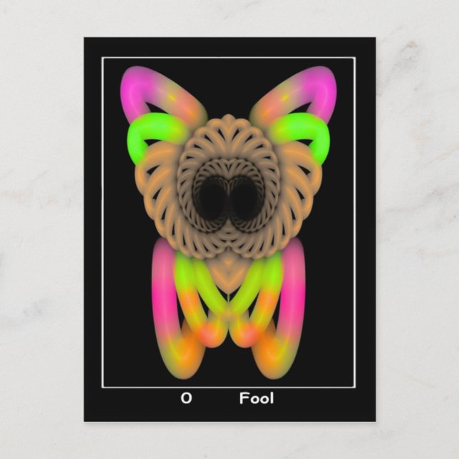 Fool Tarot Card Rådkort (Framsida)