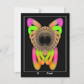 Fool Tarot Card Rådkort