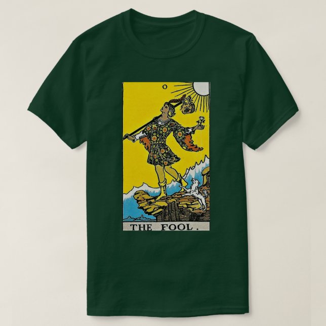 Fool Tarot T Shirt (Design framsida)