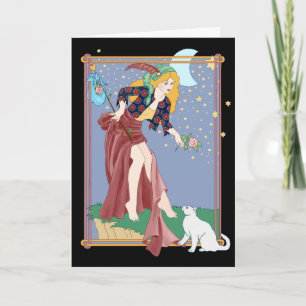 Fool Tarot Valentine Card Helgkort