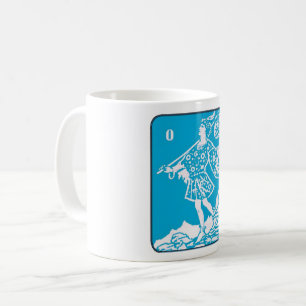 Foolen - 1960-talets vandrande Maskin-Tarot Kaffemugg
