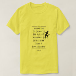 Fools Errand - En MisterP Shirt T