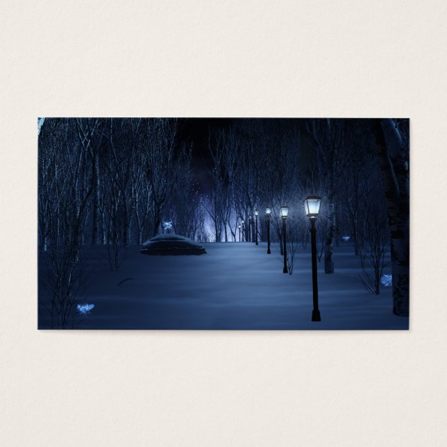 Fools Light Bokmärken Visitkort (Framsidan)