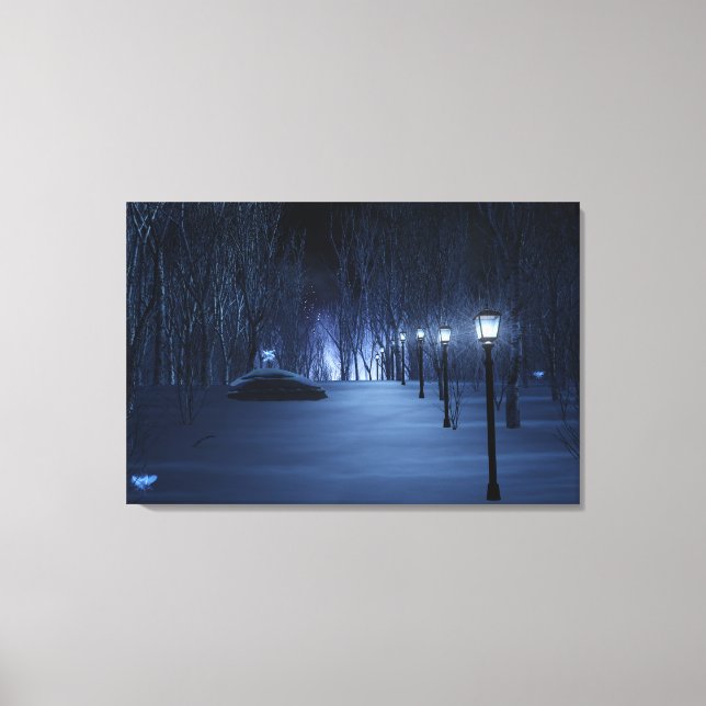 Fool's Light Canvas Print (Framsida)