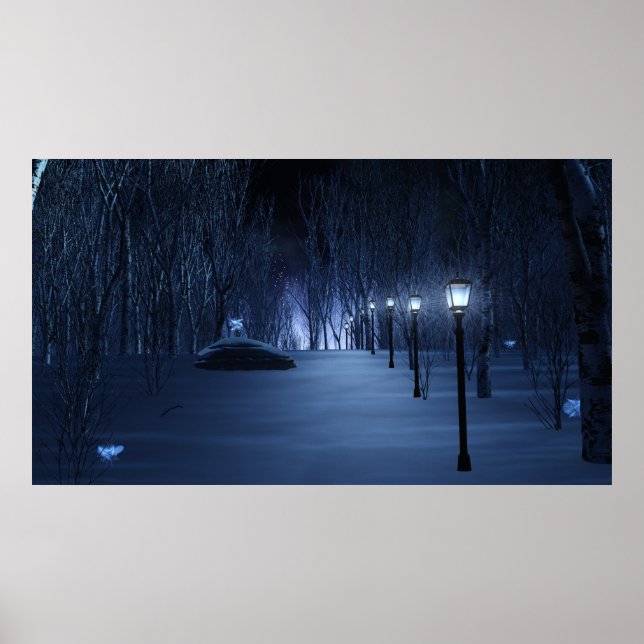 Fools ljusutskrift poster (Framsidan)