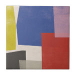 Foolscap - moderna färgblock kakelplatta<br><div class="desc">Foolscap I till juni Erica Vess. Färgblocken är ordnade på ett abstrakt sätt. | 140993GG</div>