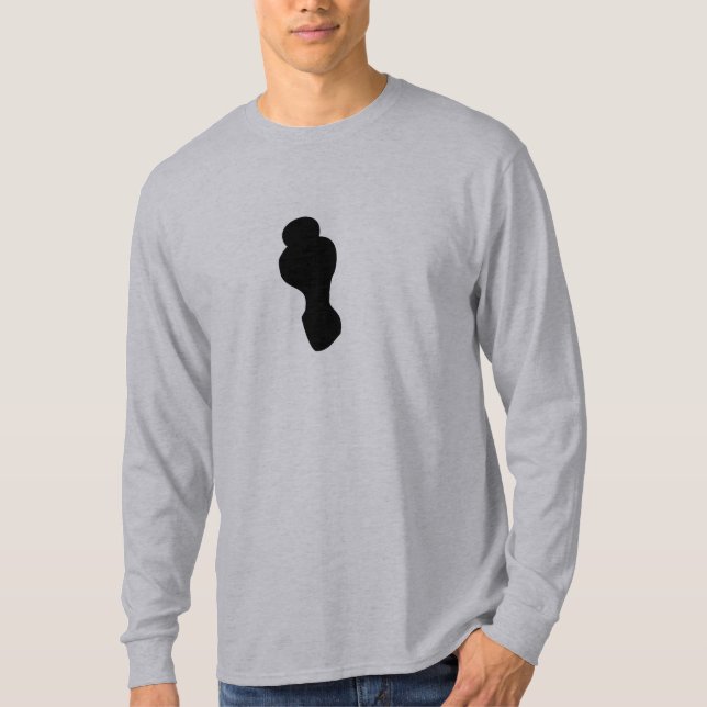 Foosball grabb (svarten) tee shirt (Framsida)