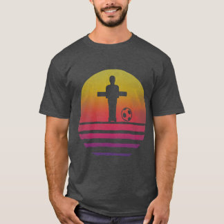 Foosball Retro 70-talets Vintage Silhouette Gift ( T Shirt