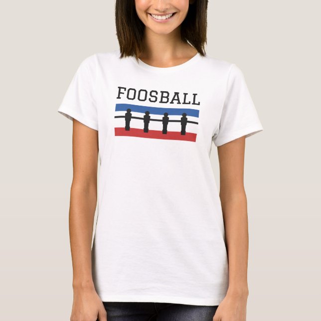 Foosball Retro T Shirt (Framsida)