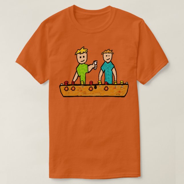 Foosball T Shirt (Design framsida)