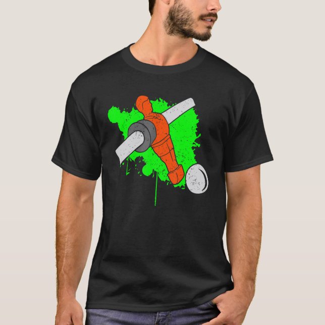 Foosball & Table Football   Foosball figure T Shirt (Framsida)