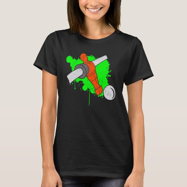 Foosball & Table Football   Foosball figure T Shirt (Framsida)