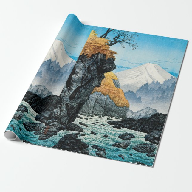 Foot av Mount Ashitaka (1932) av Hiroaki Takahashi Presentpapper (Utrullad)