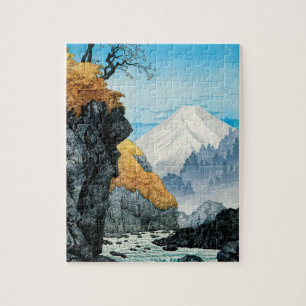 Foot av Mount Ashitaka (1932) av Hiroaki Takahashi Pussel