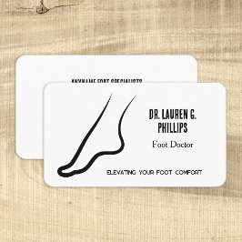 👣 Foot Care enkel Visitkort