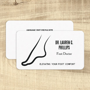 👣 Foot Care enkel Visitkort
