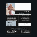 Foot Care Porträtt, Podiatry Clinic, Podiatrist Flygblad<br><div class="desc">Foot Care Porträtt,  Podiatry Clinic,  Podiatrist Advertising Flyer från Affärskortet Store.</div>