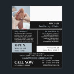 Foot Care Porträtt, Podiatry Clinic, Podiatrist Flygblad<br><div class="desc">Foot Care Porträtt,  Podiatry Clinic,  Podiatrist Advertising Flyer från Affärskortet Store.</div>