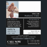 Foot Care Porträtt, Podiatry Clinic, Podiatrist Reklamblad<br><div class="desc">Foot Care Porträtt,  Podiatry Clinic,  Podiatrist Advertising Flyer från Affärskortet Store.</div>