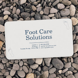 Foot Care Solutions Visitkort