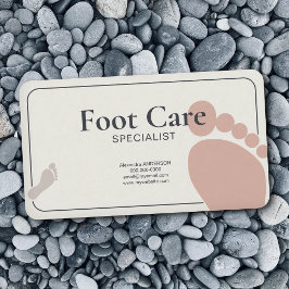 Foot Care Specialist Visitkort
