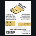Foot Design, Podiatry Clinic, Podiatrist Reklamblad<br><div class="desc">Foot Design,  Podiatry Clinic,  Podiatrist Advertising Flyer från Affärskortet Store.</div>