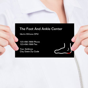 Foot Doktor Podiatry Visitkort