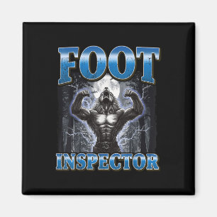 Foot Inspecle Funny Werevarv Meme Magnet