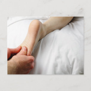 Foot Massage Vykort