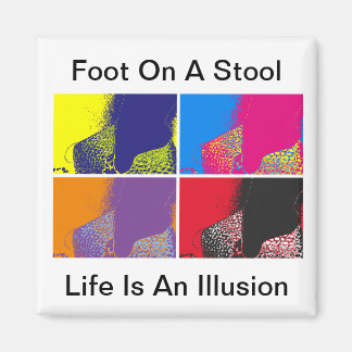 Foot på en Stool Magnet