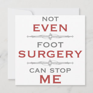 Foot Surgery Humor