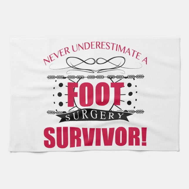 Foot Survivor Survivor Kökshandduk (Horisontell)