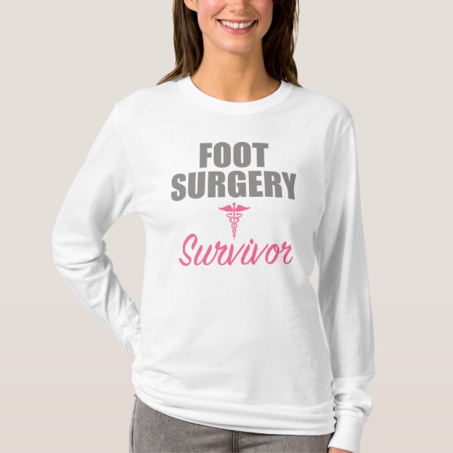 Foot Survivor Survivor T-shirt (Framsida)