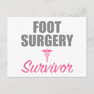 Foot Survivor Survivor Vykort