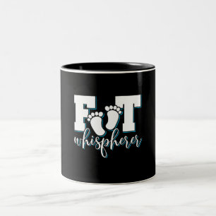 Foot Whisperer - Podiatry Podiatrist Foot Doktor Två-Tonad Mugg