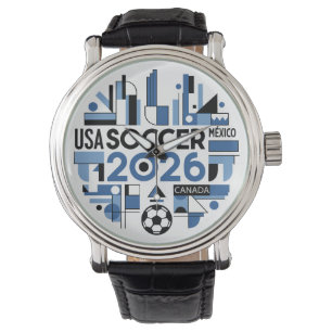 Football 2026 USA, Kanada, Mexiko Armbandsur