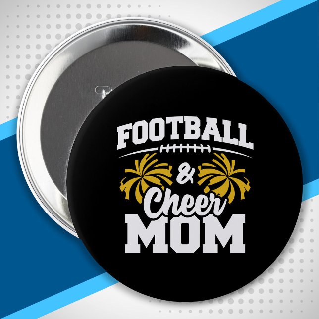 Football and Cheer Mamma - High School Sports Knapp (Skapare uppladdad)