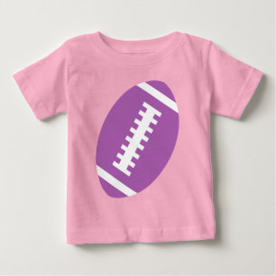 FOOTBALL BABY Lavender Främre Lila Football T-shirt