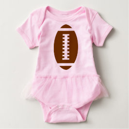 FOOTBALL BABY Rosa | Fotbollsgrafik framtill Tee Shirt