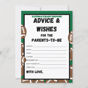 Football Baby Shower Game, Soccer - Editable Namn, Inbjudningar