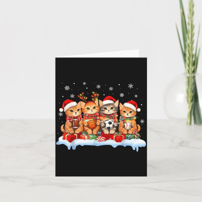 Football Baseball Basketball Player Funny Srt Chri Kort (Framsida)