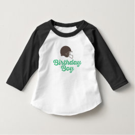 Football Birthday Boy Shirt T Shirt