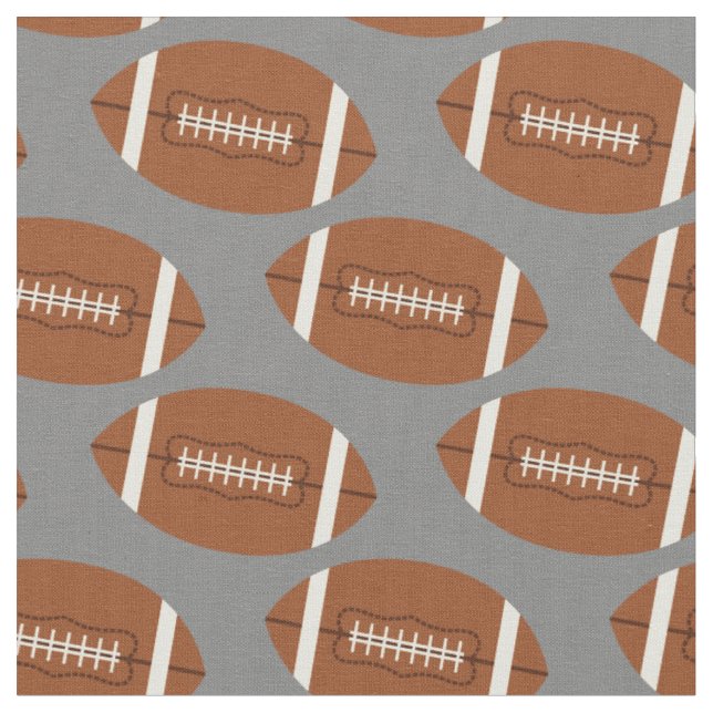 Football Bollar Sports Grått Tyg (Närbild)