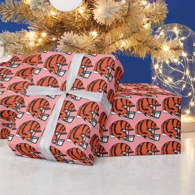 FOOTBALL CINCINNATI CHRISTMAS WRAPPING PAPER PRESENTPAPPER (Helgdagar)