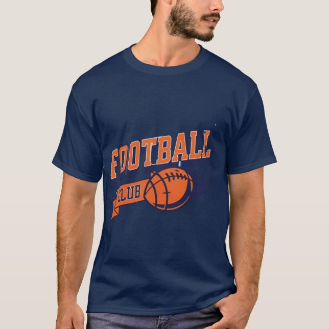 Football Club Oversized T Shirt (Framsida)