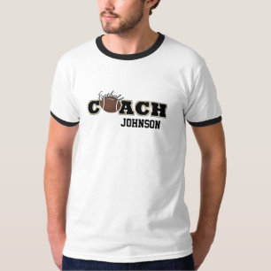 Football Coach Black and Guld - SRF Tee