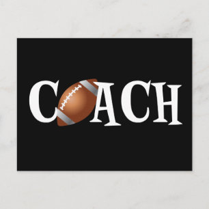 Football Coach Vykort